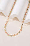 Multicolored Heart Stainless Steel Necklace Necklaces - Tophatter Daily Deals