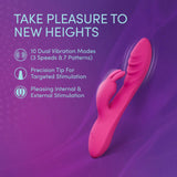 Sexy Things Wild Lust (Pink) – Rabbit Vibrator with Dual Vibration Modes > Vibrators > Ladies > Rabbit - Tophatter Daily Deals