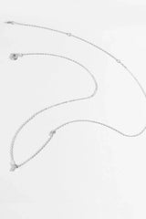 Q To U Zircon 925 Sterling Silver Necklace Necklaces - Tophatter Daily Deals