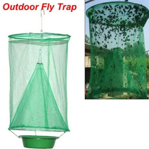 Fly Trap Reusable Ranch Mesh Trap Summer Barn Pest Control - Tophatter Daily Deals