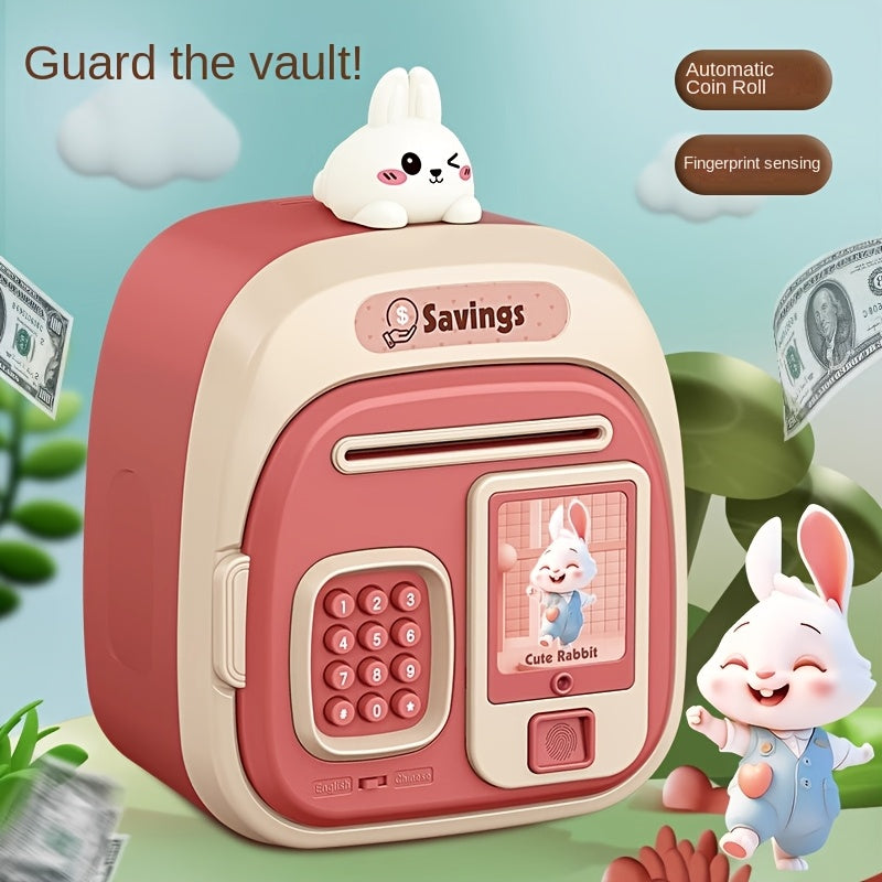 Music Penny Bank Fingerprint Password Savings Box Gift Baby & Kids > Toys - Tophatter Daily Deals