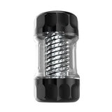 Acmejoy - Galaku Manual Spiral Suction Male Stroker with Textured Sleeve BLACK Masturbation Cup - Tophatter Daily Deals
