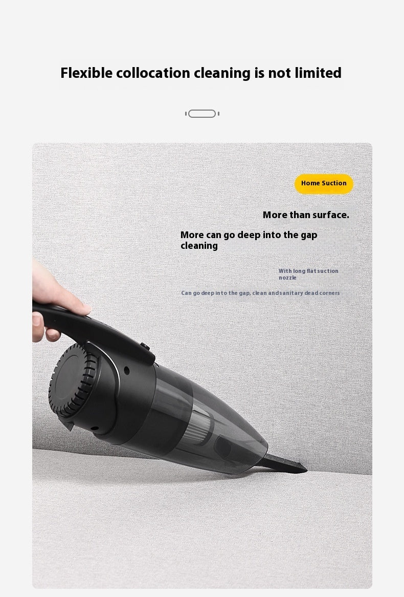120W Wireless Car Cleaner Rechargeable 0 - Tophatter Daily Deals