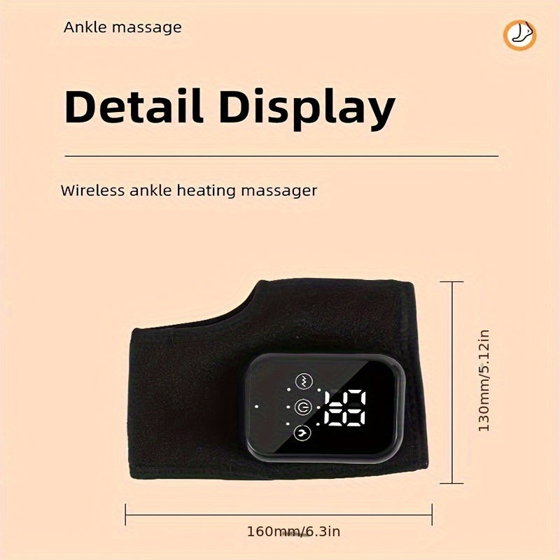 Heating Foot and Ankle Massager Health & Beauty > Massage & Relaxation > Massagers - Tophatter Daily Deals