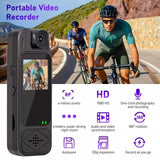 Premium Portable Body Camera Recorder – HD, SD Card Compatible Cameras & Drones - Tophatter Daily Deals