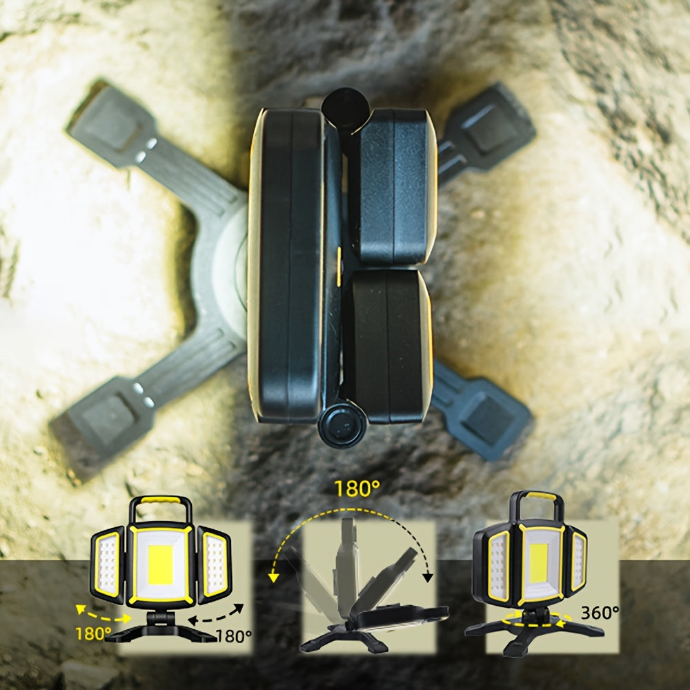Magnetic Portable LED Work Light Rechargeable Auto Accessories > Tools - Tophatter Daily Deals