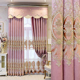Atmospheric Living Room Floor Curtain Bedroom Full Blackout 0 - Tophatter Daily Deals