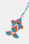 Cotton Cord Fish Shape Pendant Necklace Necklaces - Tophatter Daily Deals