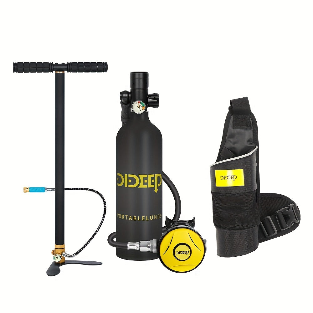 Diving Oxygen Cylinder with Manual Inflator Boating & Water Sports - Tophatter Daily Deals