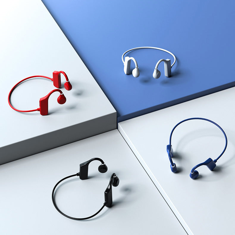 5.2 Bone Conduction Motion Bluetooth Earphones 0 - Tophatter Daily Deals