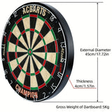 Dartboard Set Soft Head Sisal Bristle Sports & Outdoor - Tophatter Daily Deals