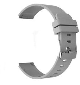 Blood Pressure Heart Rate Sleep Monitoring Sports Bracelet Silver silicone strap 0 - Tophatter Daily Deals
