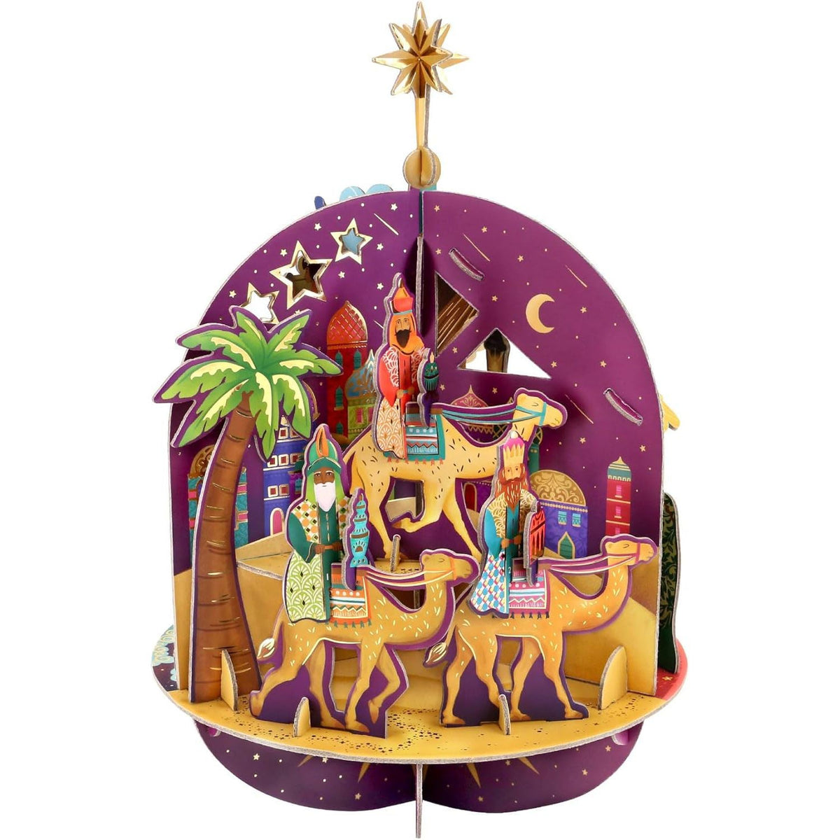 Pop & Build - Nativity Countdown | 3D Pop-up Christmas Advent Calendar Advent Calendar - Tophatter Daily Deals