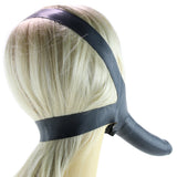 Accommodator Chin Strap-On Dildo in Black - Tophatter's Adult Products Dildo Sex Toys > Strap-On and Harnesses - Tophatter Daily Deals