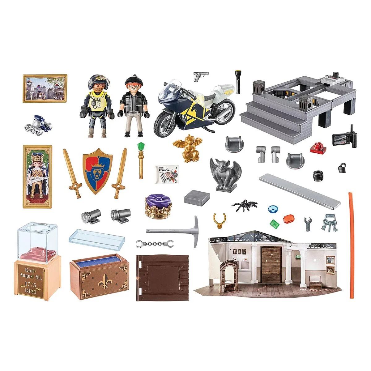 Playmobil Police Museum Theft - Children's Toy Christmas Advent Calendar Advent Calendar - Tophatter Daily Deals