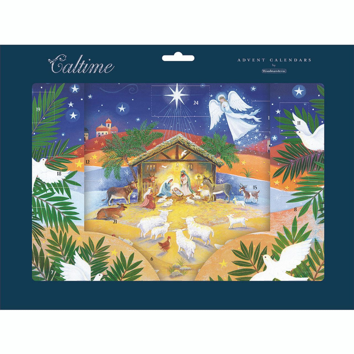 A December to Remember Christmas Advent Calendar | Nativity Advent Calendar Advent Calendar - Tophatter Daily Deals