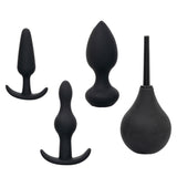 Pleasure Kits Anal Explorer Collection (Black) – Anal Toy Kit > Anal Range > Butt Plug Kits - Tophatter Daily Deals
