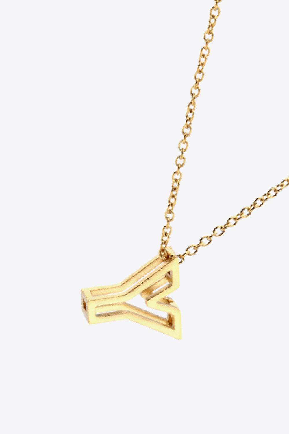 U to Z Letter Pendant Nekclace Necklaces - Tophatter Daily Deals