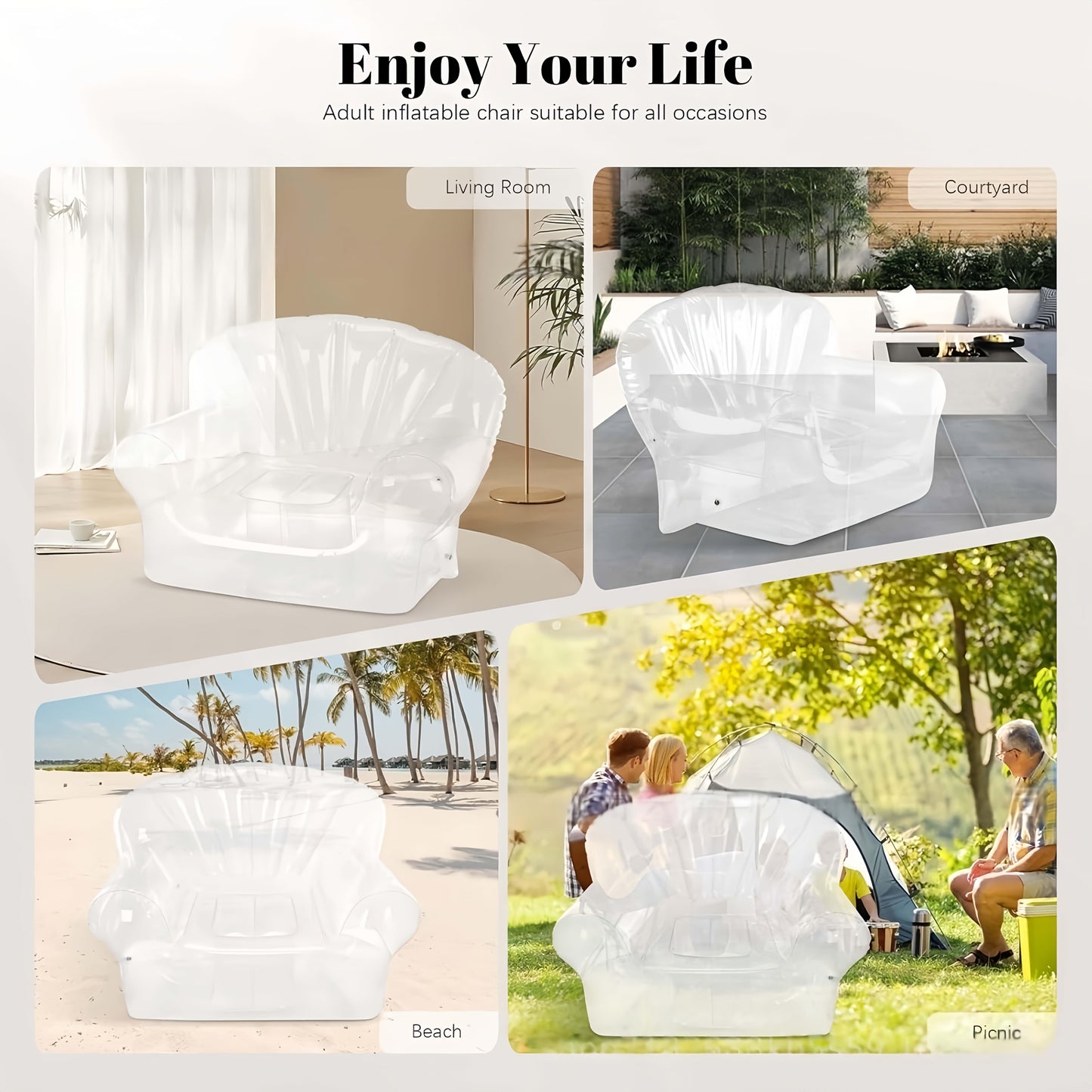 Transparent Sofa Toy Storage Seat Organizer Stuffed Animals - Tophatter Daily Deals
