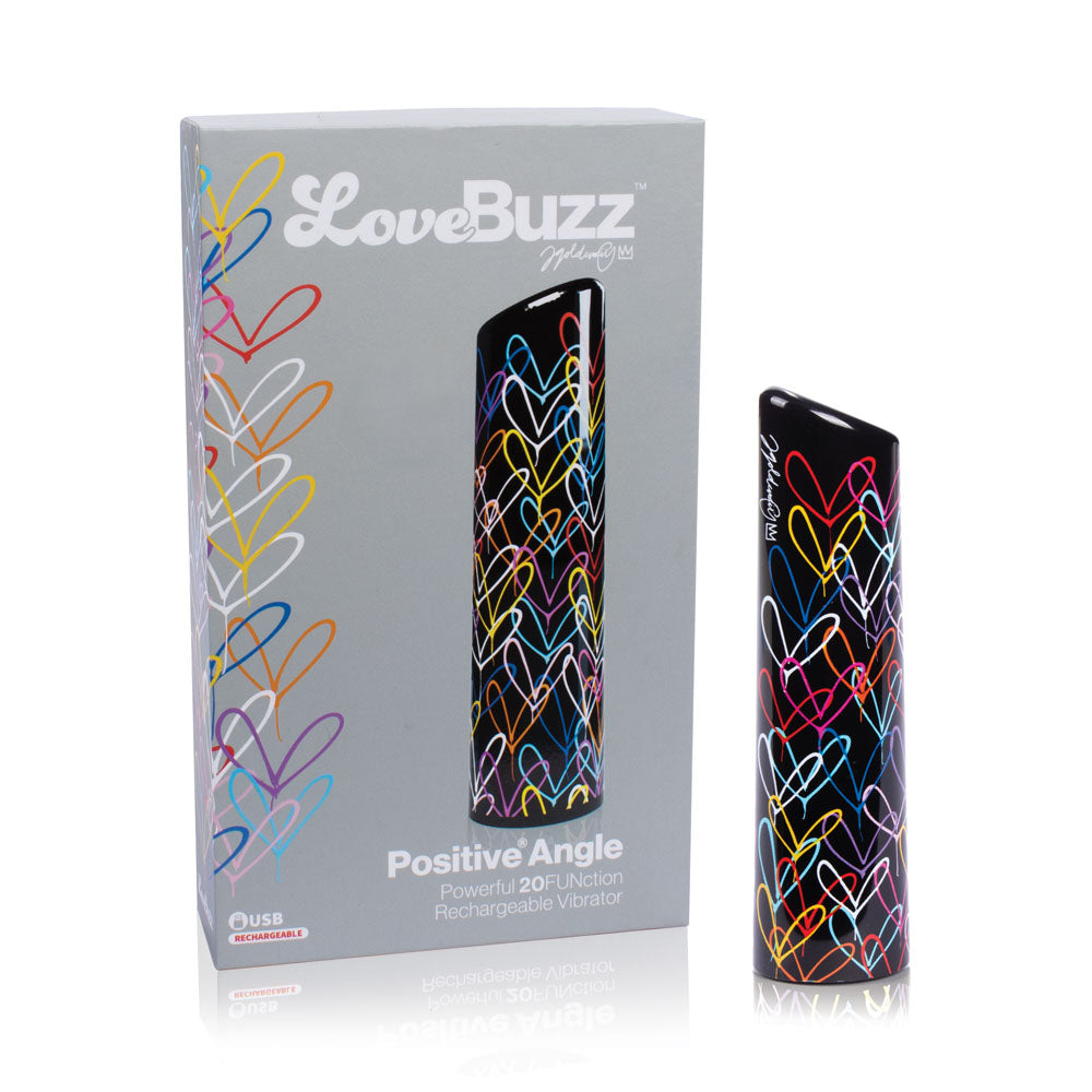 LoveBuzz Positive Angle – Waterproof Rechargeable Massager with Wide Angled Vibration Surface > Vibrators > Mini Vibrators - Tophatter Daily Deals