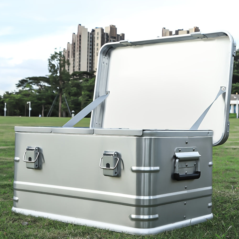 Camping Travel Aluminum Alloy Storage Box Storage & Organisation - Tophatter Daily Deals