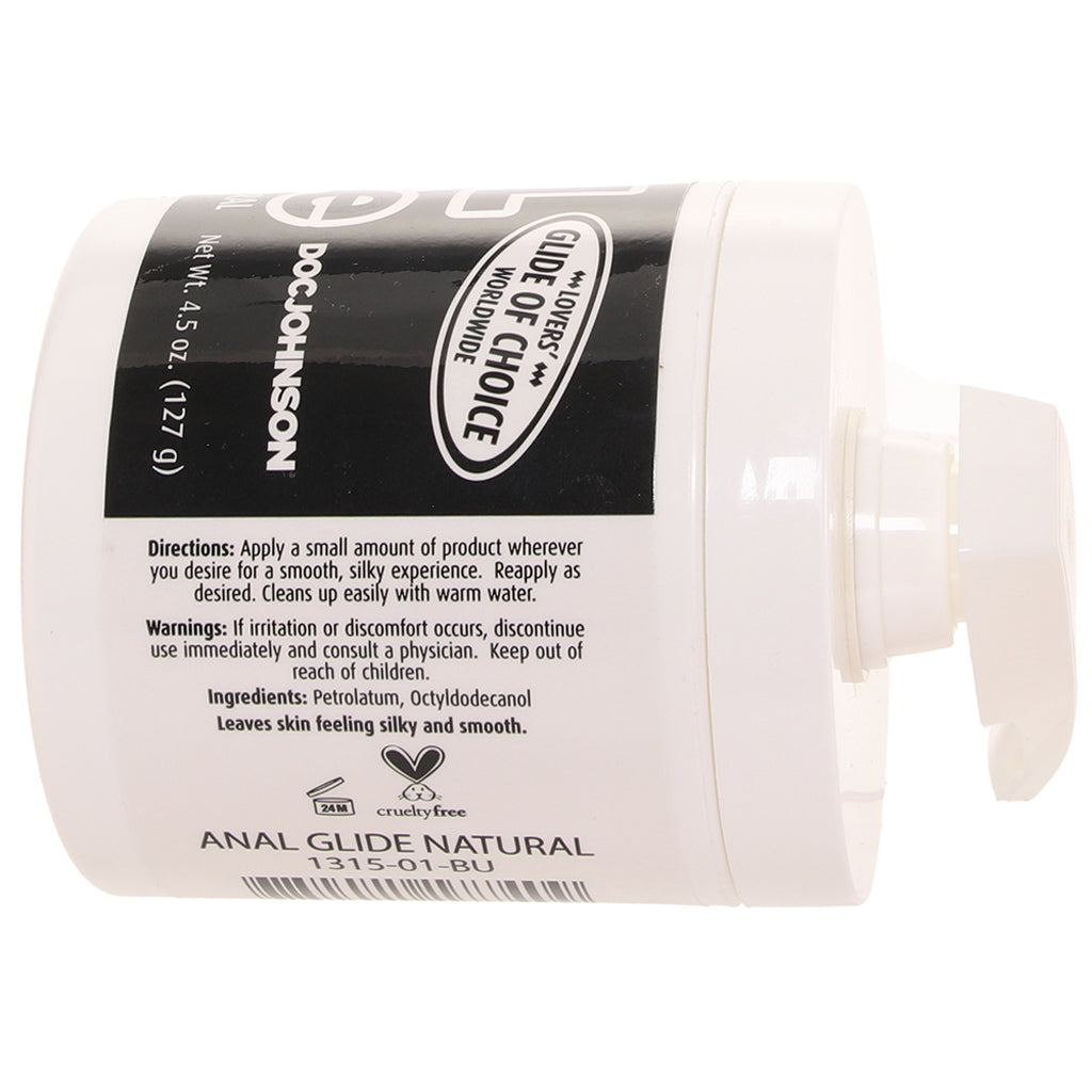Anal Glide Natural Oil Based Lube in 4.5oz/127g Lubes and Lotions > Anal Sex Lubes - Tophatter Daily Deals