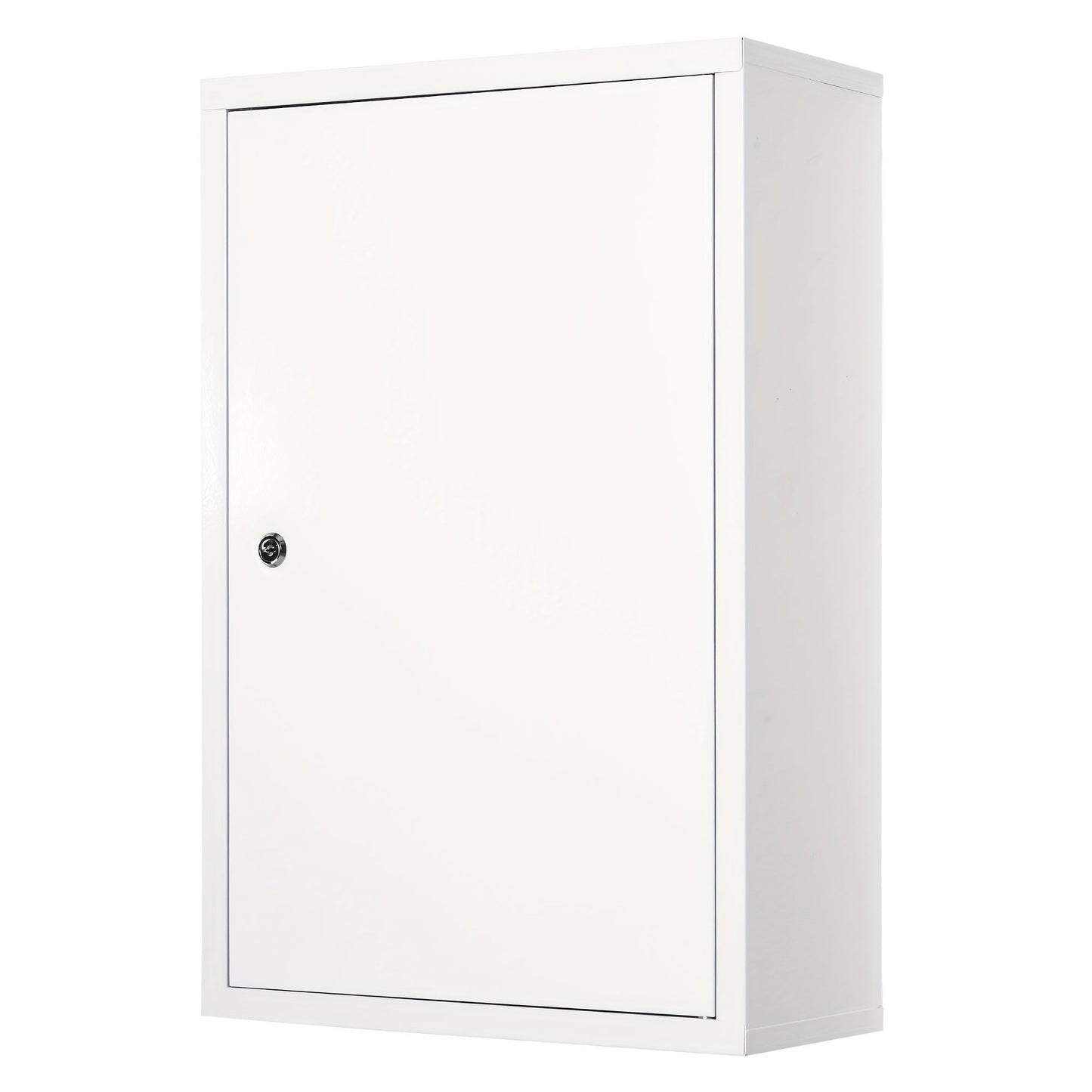 3-Tier Wall-Mounted Metal Medicine Cabinet Bathroom Accessories - Tophatter Daily Deals