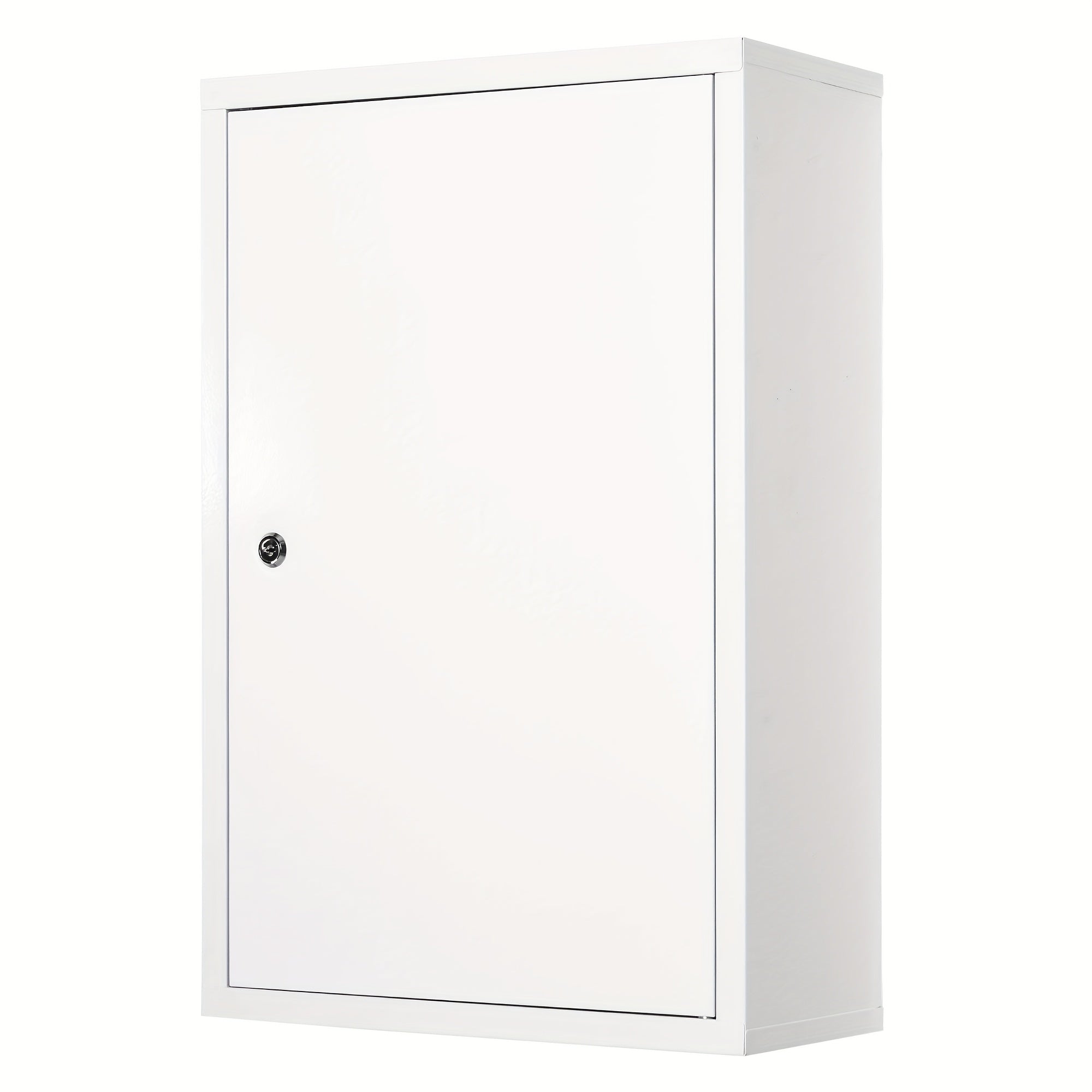 3-Tier Wall-Mounted Metal Medicine Cabinet Bathroom Accessories - Tophatter Daily Deals