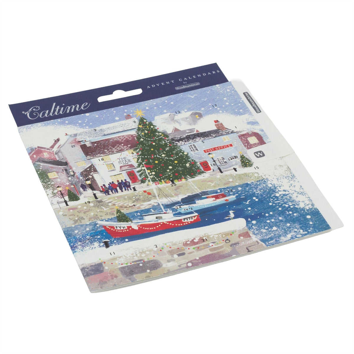 Harbour at Christmas Advent Calendar Greetings Card | Christmas Advent Calendar Advent Calendar - Tophatter Daily Deals