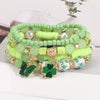 Beaded Soft Pottery Charm Bracelet Bracelets - Tophatter Daily Deals