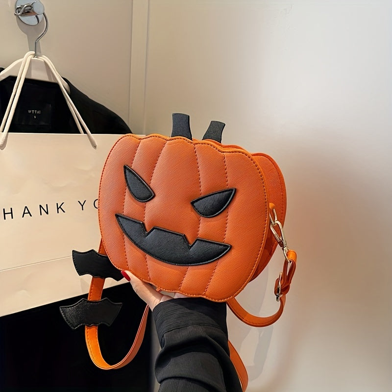 Halloween Pumpkin Crossbody Shoulder Bag Halloween - Tophatter Daily Deals
