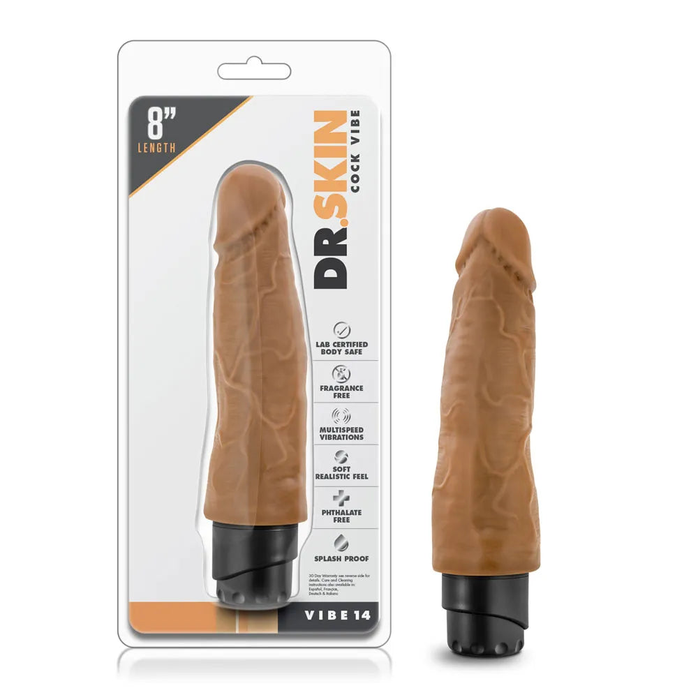 Dr. Skin Cock Vibe 14 – 8 Inch Splashproof Vibrating Cock > Vibrators > Realistic Vibrators - Tophatter Daily Deals