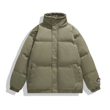 Warm Men's Puffer Jacket - Oversized Boxy Cut, Cotton 3D Changing Face Moving Picture Frame - Tophatter Daily Deals