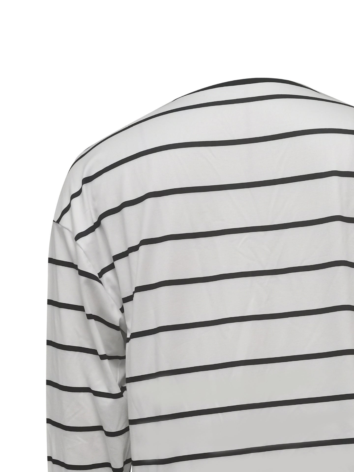Soft Cozy Women Long Sleeve Top - Colorblock Striped 3D Changing Face Moving Picture Frame - Tophatter Daily Deals