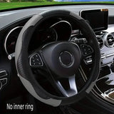 Universal Car Steering Wheel Cover Gray Automotive - Tophatter Daily Deals