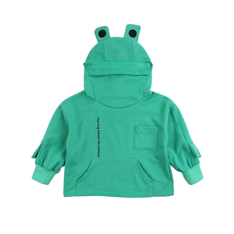 Baby Middle And Small Children's Casual Hooded Jacket 0 - Tophatter Daily Deals