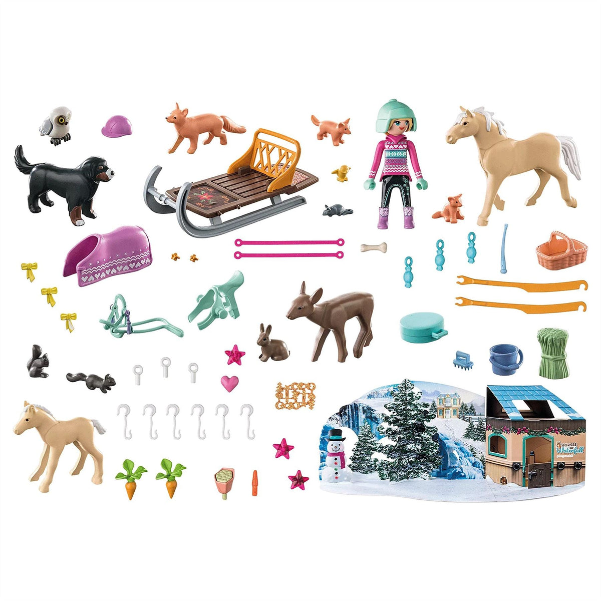 Playmobil 71345 Christmas Sleigh Ride Advent Calendar | Kids Advent Calendar Advent Calendar - Tophatter Daily Deals