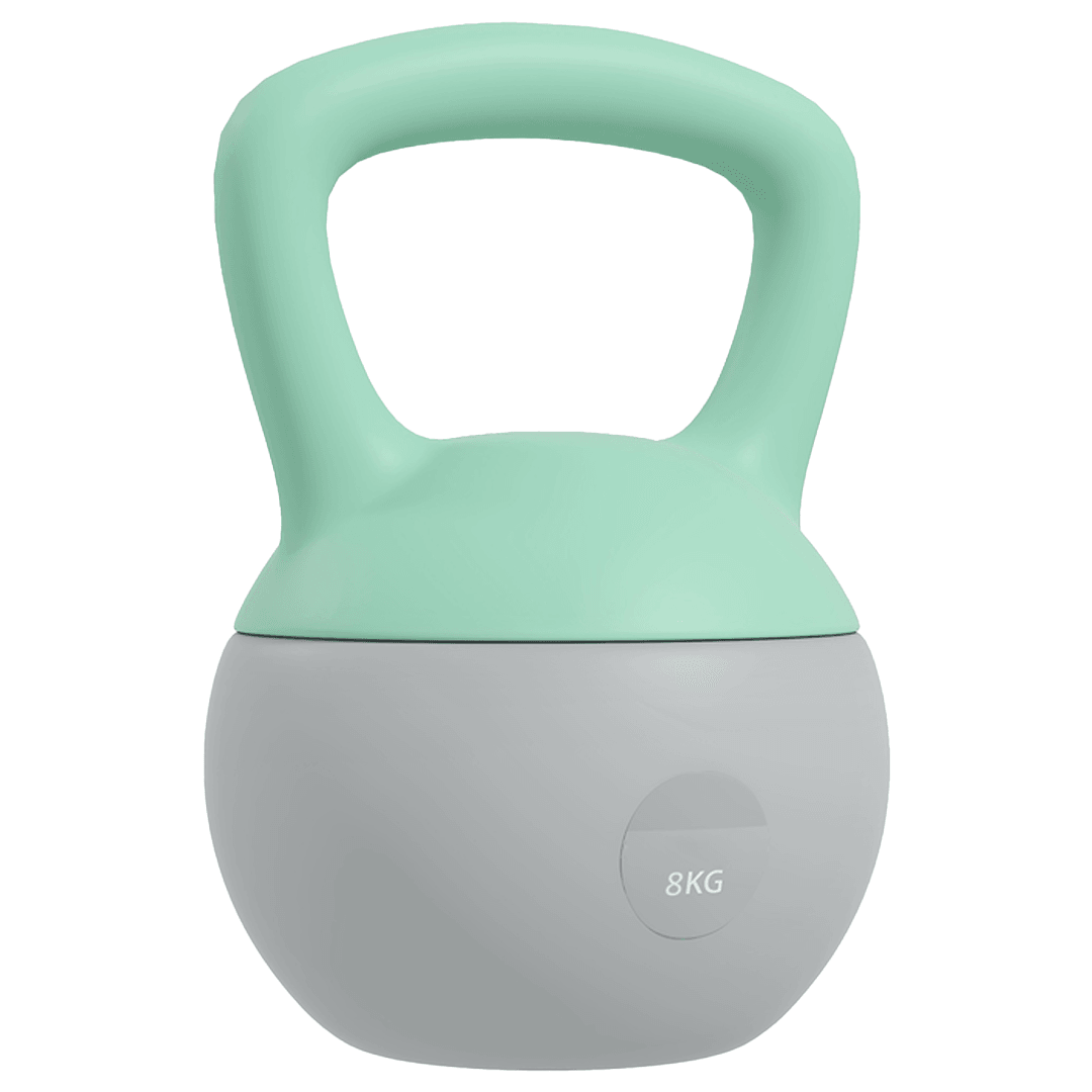 Soft Kettlebell Set - Kettlebell with Soft Body and Non-Slip Handle | Safe & Comfortable for Home & Gym Training 8 KG Kettlebell - Tophatter Daily Deals