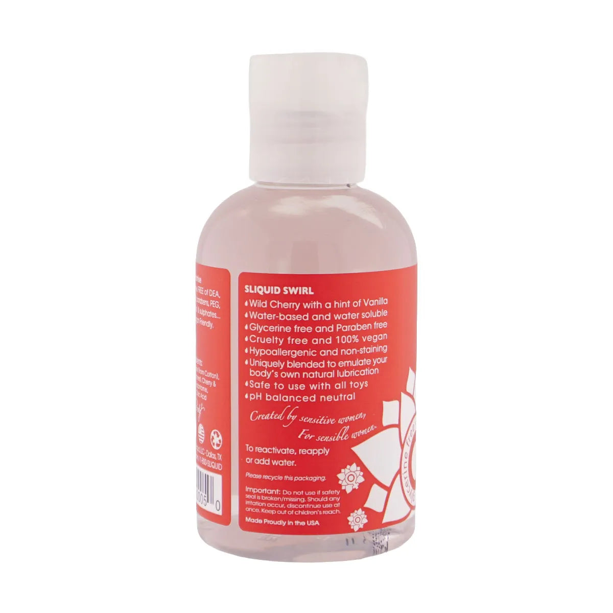 Sliquid Naturals Swirl – Flavored Water-Based Lubricant 4.2 Fl Oz > Lube > Flavoured - Tophatter Daily Deals