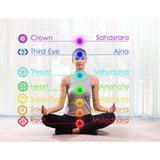 8mm Lava Rock 7 Chakras Braided Bracelet Bracelets - Tophatter Daily Deals