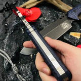 8mm Thick WT Stright Knife One-piece Keel-GS118 KNIVES - Tophatter Daily Deals