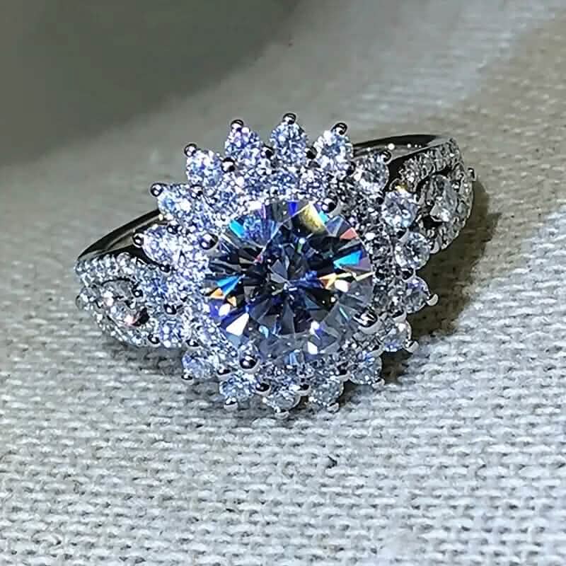 8mm Zirconia Zinc Alloy Ring 11 Rings - Tophatter Daily Deals