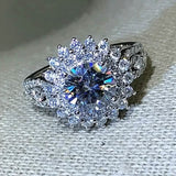8mm Zirconia Zinc Alloy Ring 11 Rings - Tophatter Daily Deals