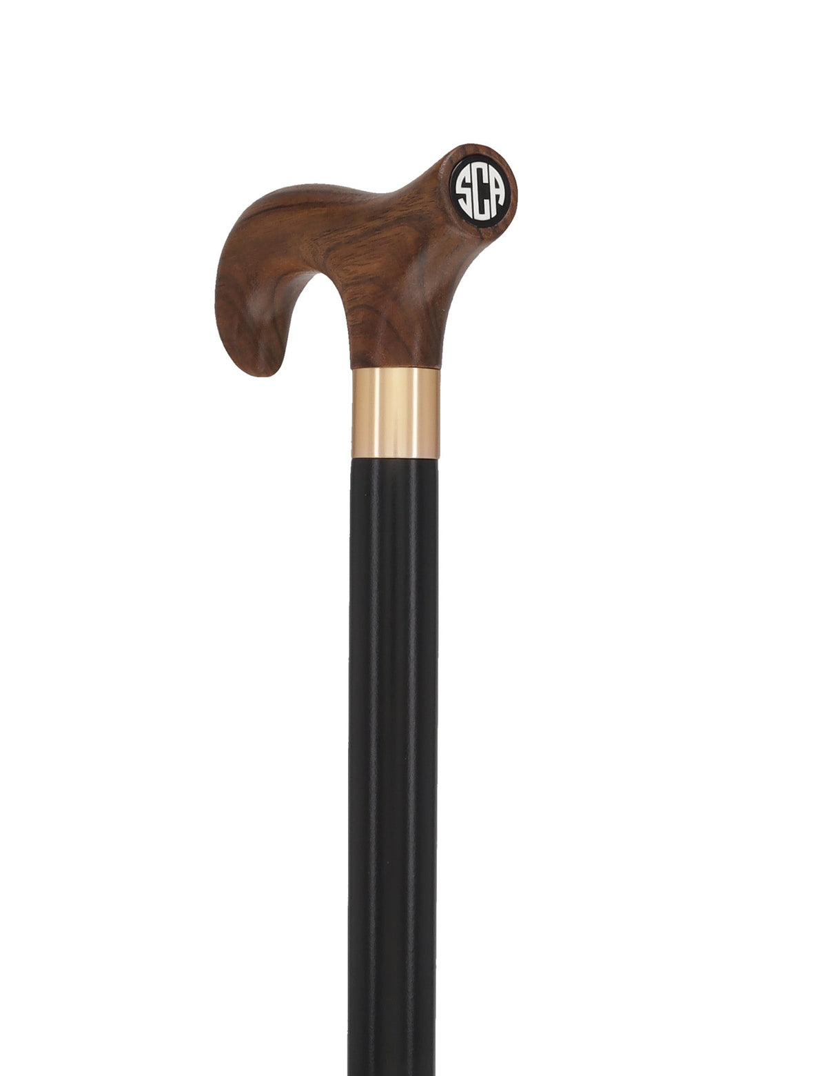 Custom-Engraved Wooden Cane: Choose Color & Personalize - Tophatter Daily Deals