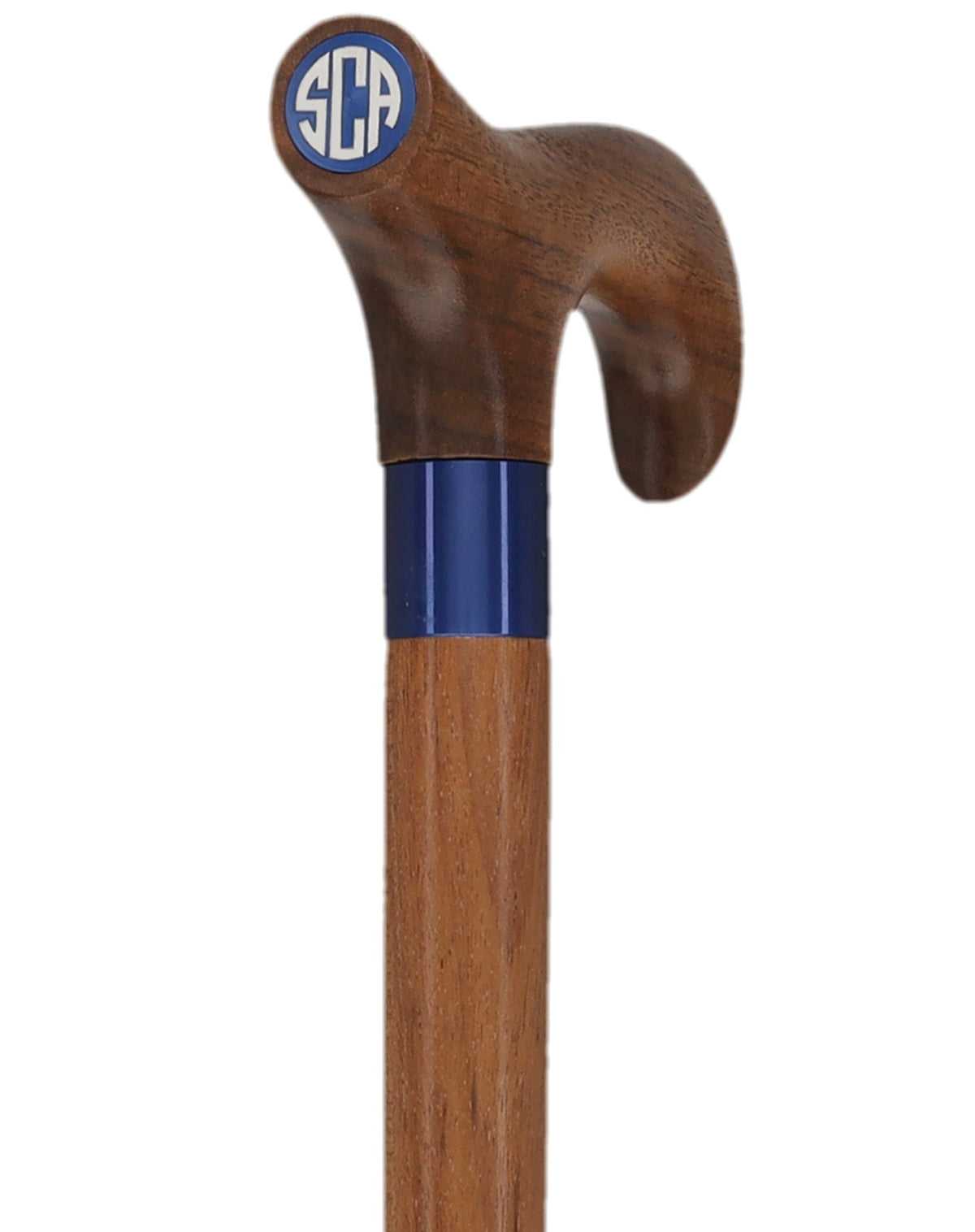 Custom-Engraved Wooden Cane: Choose Color & Personalize - Tophatter Daily Deals