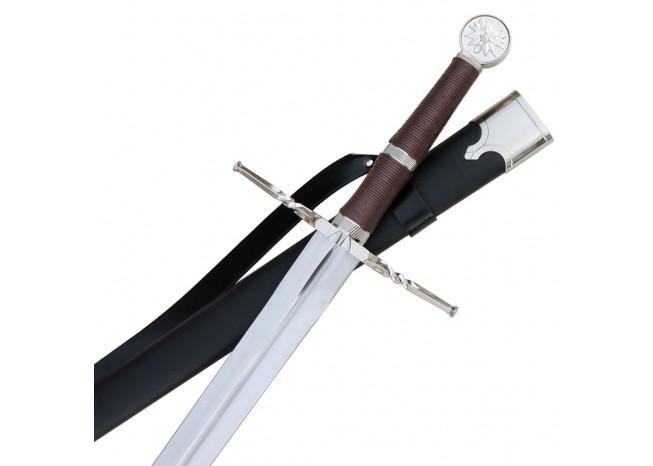 Witcher - Hunters Wild Silver Wolf Battle Sword swords - Tophatter Daily Deals