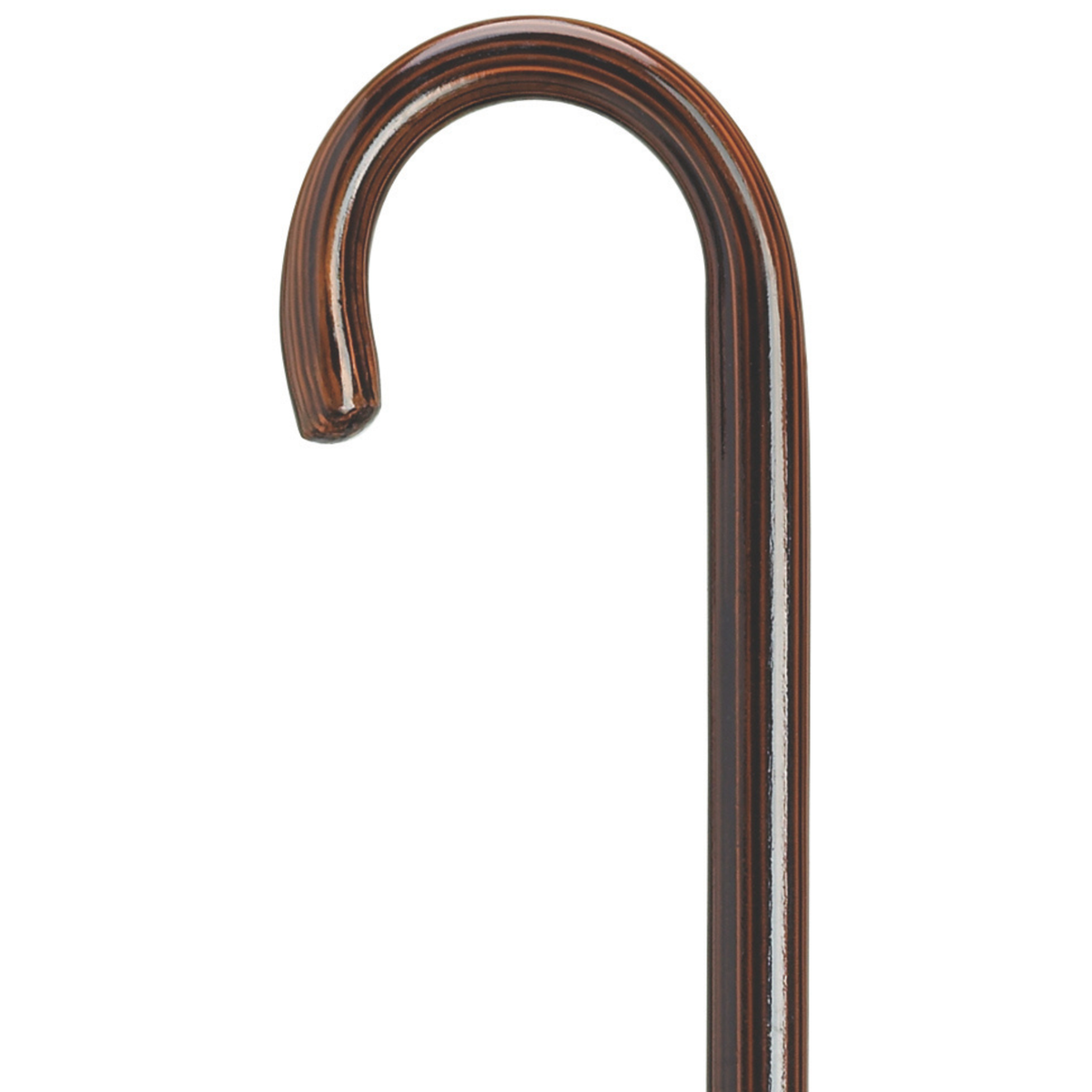 Elegant Ebony Ash Cane - Durable, Faux Finish, USA-Made Support - Tophatter Daily Deals