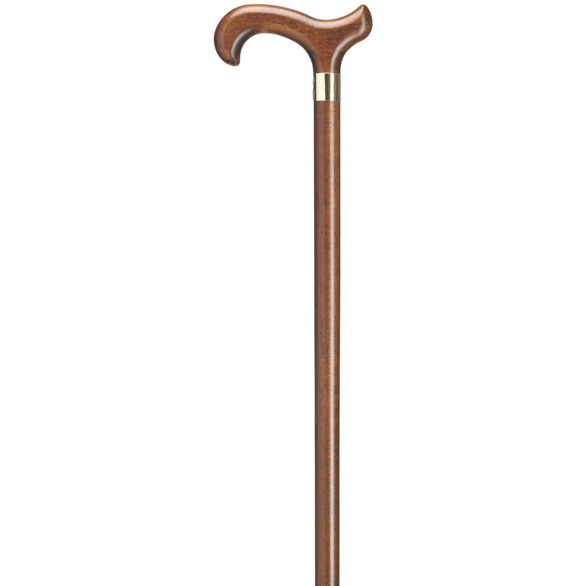Extra Tall Derby Cane with Brass Band - Tophatter Daily Deals