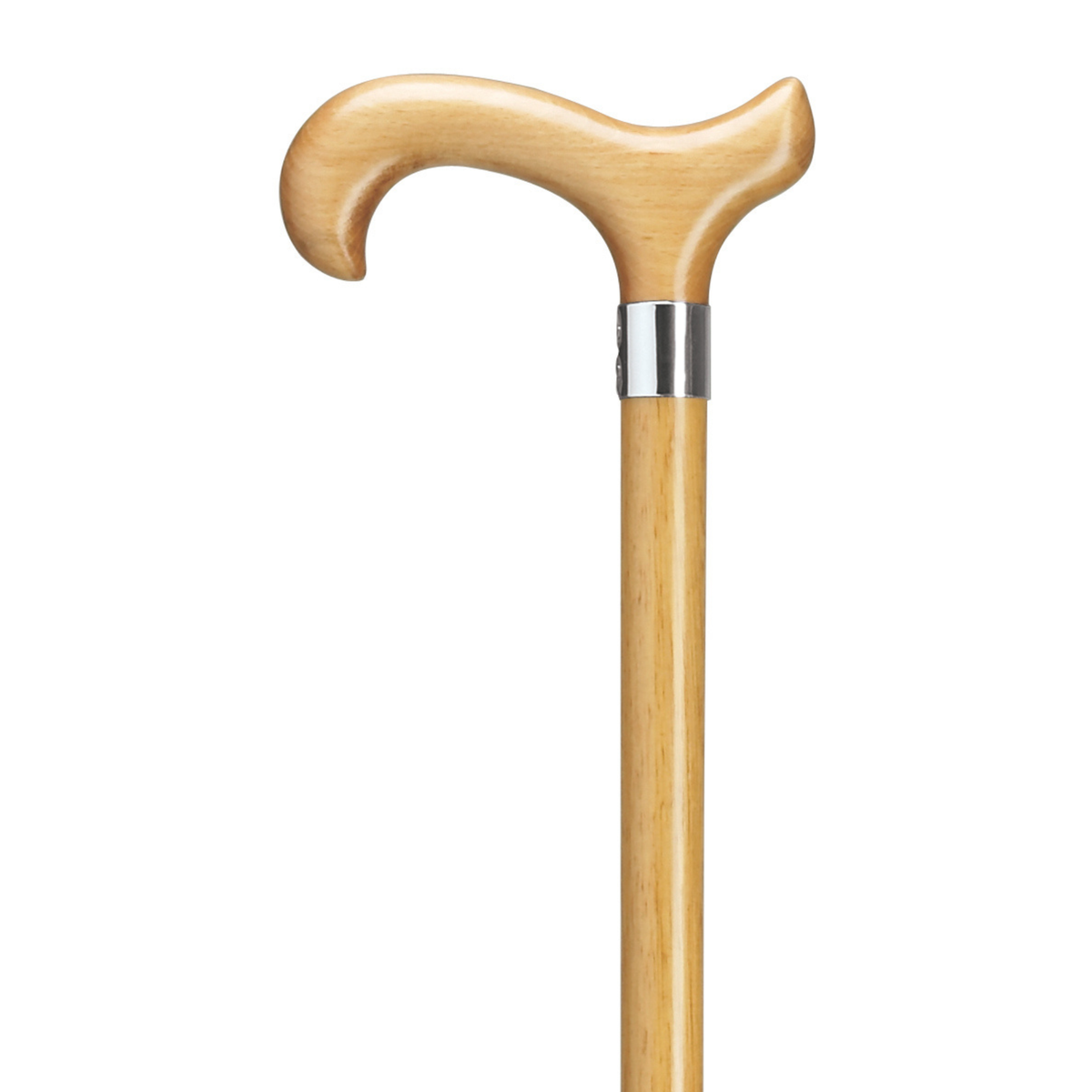 Extra Tall Derby Cane with Brass Band Scorched - Tophatter Daily Deals