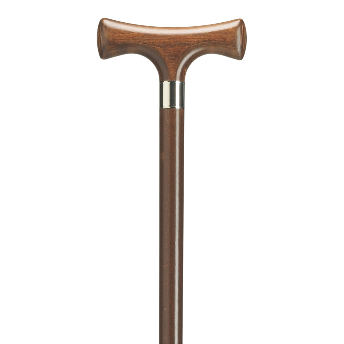 T-Man Walking Cane Walnut - Tophatter Daily Deals